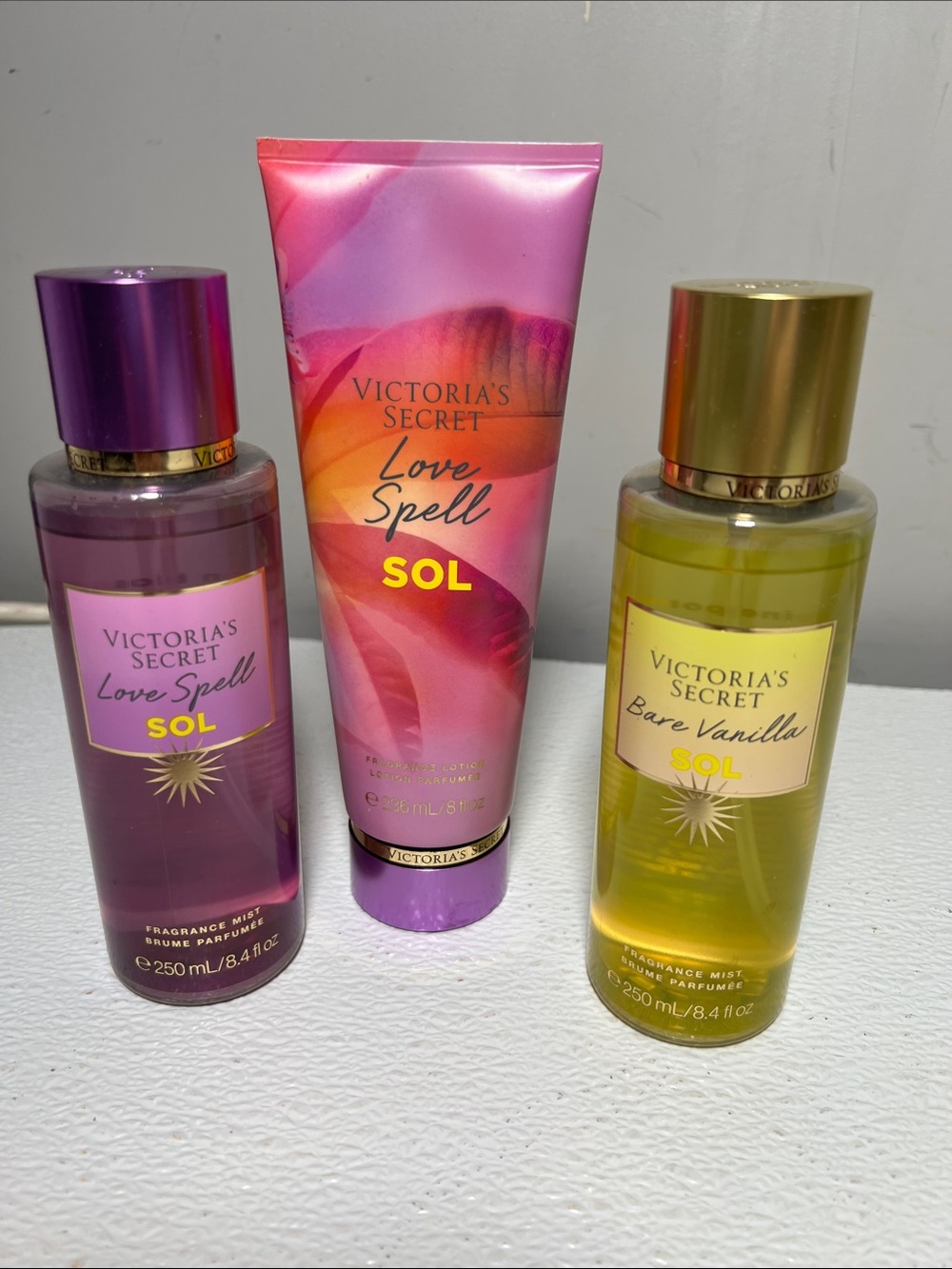 Victoria's Secret Love Spell Fragrance Mist & Lotion Set - Bare Vanilla Parfumee